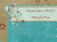 randomactsrevolution.com