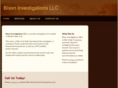 bisoninvestigations.com