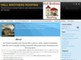 hallbrothersroofing.com
