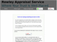 rowleyappraisal.com