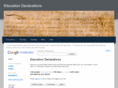 educationdeclarations.com