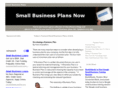 smallbusinessplansnow.com