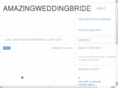 amazingweddingbride.com