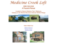 medicinecreeklodging.com