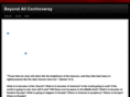 beyondallcontroversy2010.com