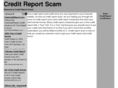 creditreportscam.com