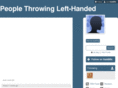 peoplethrowinglefthanded.com