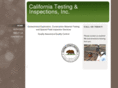 caltestinspection.com