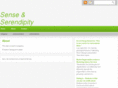 senseandserendipity.net