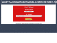 whatcanidowithacriminaljusticedegree.org