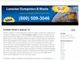 dumpsterrentalsaginaw.com