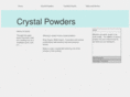 crystalpowders.com