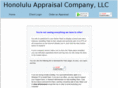 honoluluappraisalcompany.com