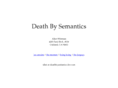 deathbysemantics.com