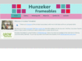 hunzekerframeables.com