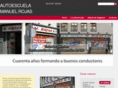 autoescuelamanuelrojas.es