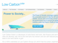lowcarbonsolar.com