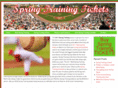 mlbspringtrainingtickets.net