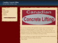 canadianconcretelifting.com