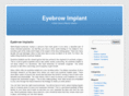 eyebrowimplants.net