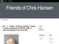 friendsofchrishansen.com