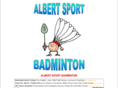 albertsportbadminton.com