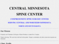 centralmnspine.com