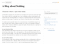 ablogaboutnothing.com