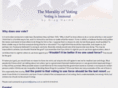 themoralityofvoting.com
