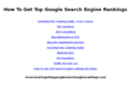 howtogettopgooglesearchengineranking.com