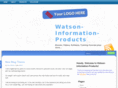 watsoninformationproducts.com