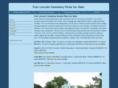 fortlincolncemeteryplots.com