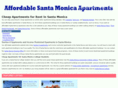 affordablesantamonicaapartments.com