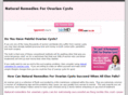 ovariancystsremedies.info