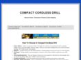 compactcordlessdrill.com