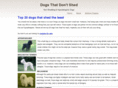 dogsthatdontshed.org