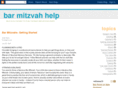 barmitzvahhelp.com