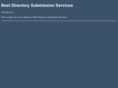 bestdirectorysubmissionservices.com