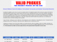 validproxies.com