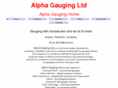 alphagauging.com