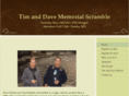 timanddavememorialscramble.com