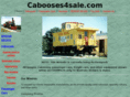 cabooses4sale.com