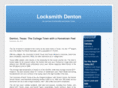 locksmithdenton.net