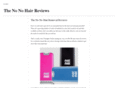 thenonohairreviews.com