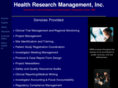 healthresearchmanagement.com