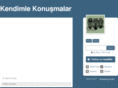 kendimlekonusmalar.com