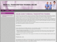 medicaltranscriptiontrainingonline.org