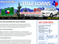 palestinetitleloans.com