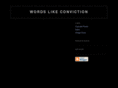 wordslikeconviction.com