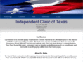 independentclinicoftexas.com